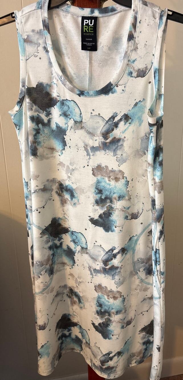 PURE Cotton/Spandex Tank Dress Sz Small